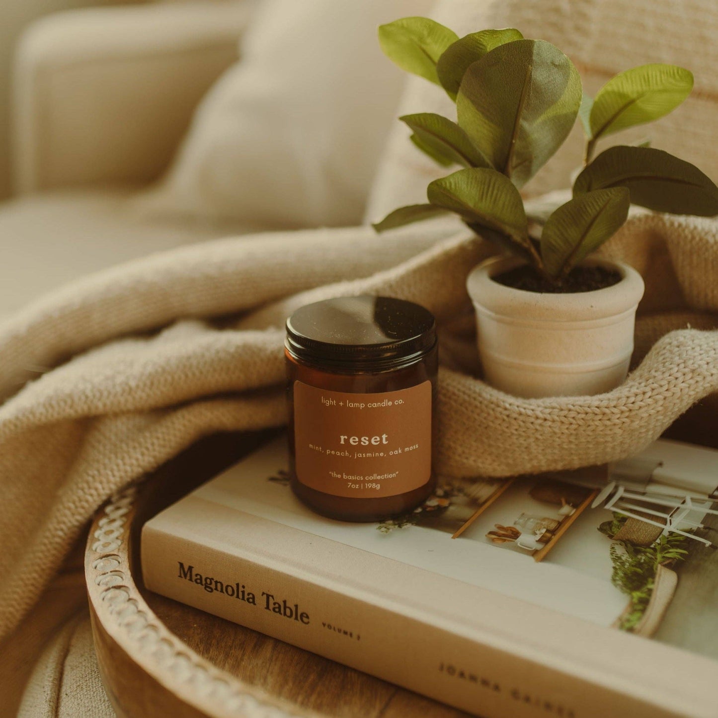 Reset Self Care Candle | The Basics Collection