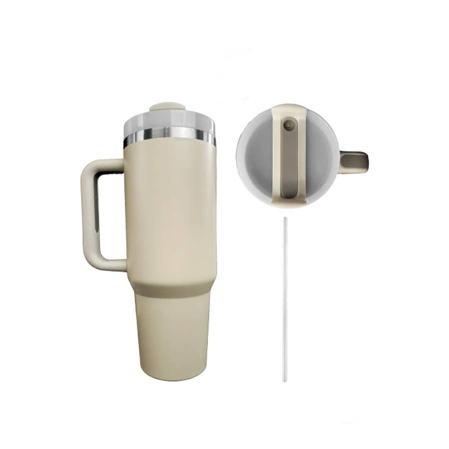 Stainless Steel Insulated Travel Mug Tumbler : PEACH / ONE