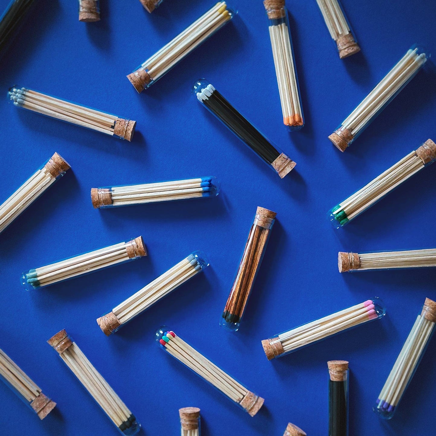 4" Matches + Mini Cloche - Colors of Your Choice + Strikers: White Tip