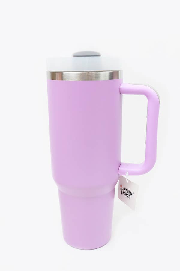 Stainless Steel Insulated Travel Mug Tumbler : PEACH / ONE