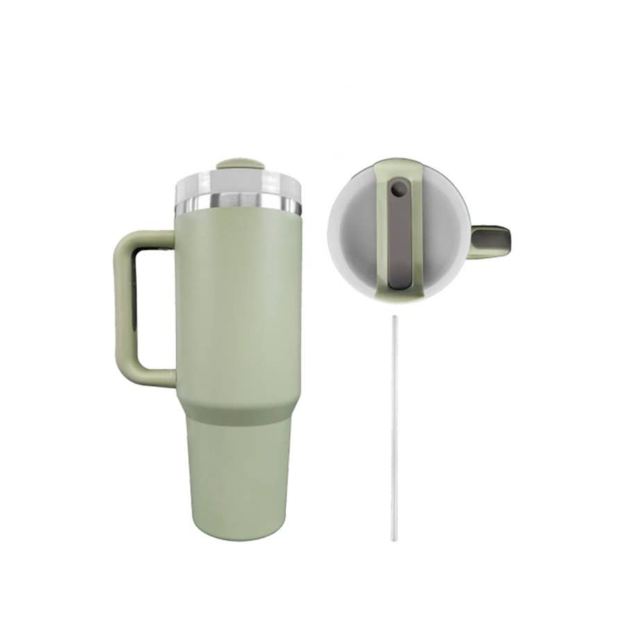 Stainless Steel Insulated Travel Mug Tumbler : PEACH / ONE