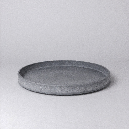 10.7" Signature Stone
Large Decor Tray: White