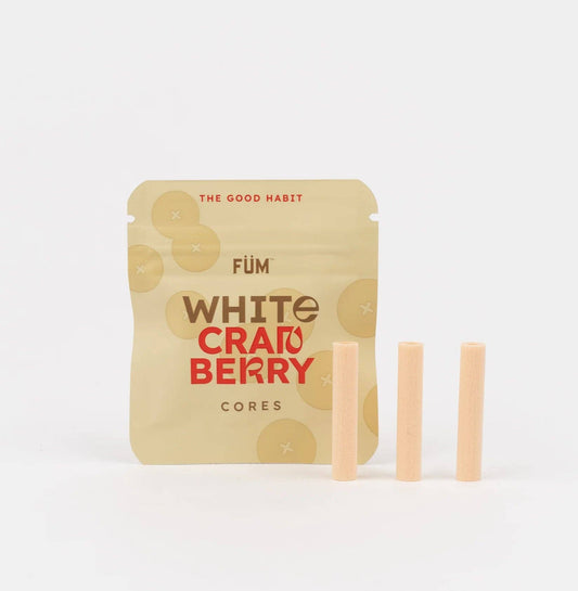 White Cranberry Cores 10 Pack (no blister)